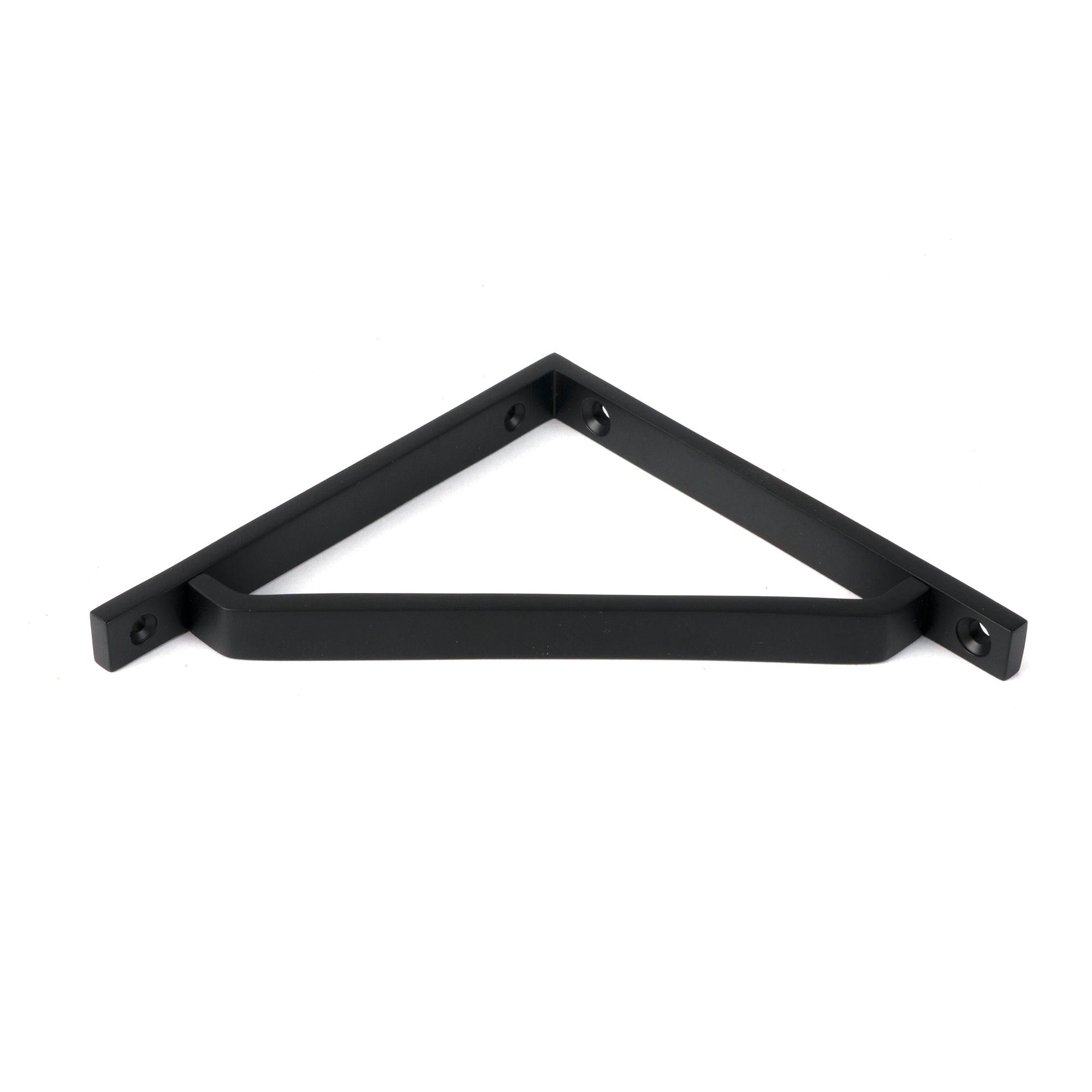 Matt Black Barton Shelf Bracket (150mm x 150mm) | From The Anvil - Shelf Brackets - From The Anvil - Yester Home