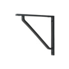 Matt Black Barton Shelf Bracket (150mm x 150mm) | From The Anvil-Shelf Brackets-Yester Home