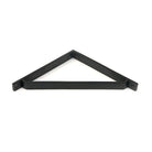 Matt Black Barton Shelf Bracket (200mm x 200mm) | From The Anvil-Shelf Brackets-Yester Home