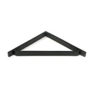 Matt Black Barton Shelf Bracket (200mm x 200mm) | From The Anvil - Shelf Brackets - From The Anvil - Yester Home