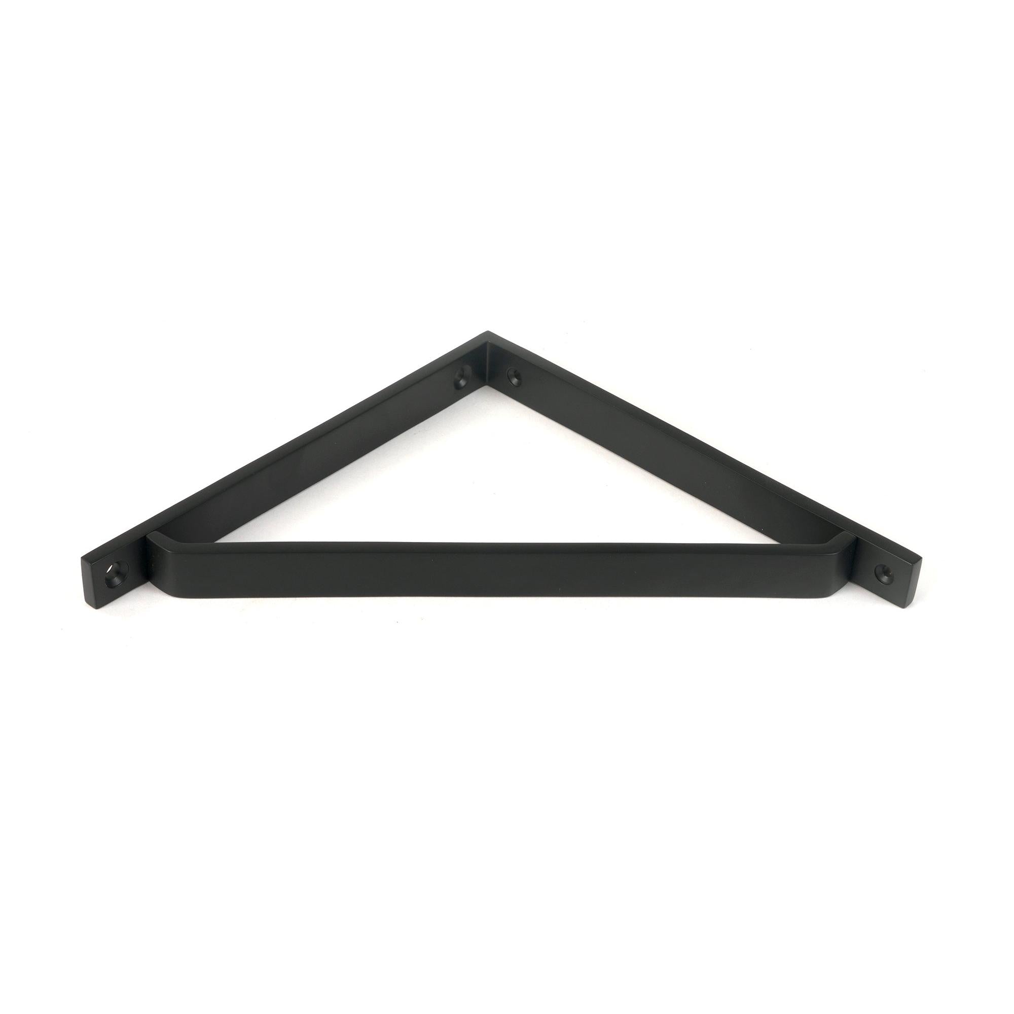 Matt Black Barton Shelf Bracket (200mm x 200mm) | From The Anvil - Shelf Brackets - From The Anvil - Yester Home