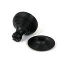 Matt Black Beehive Centre Door Knob | From The Anvil - Centre Door Knobs - From The Anvil - Yester Home