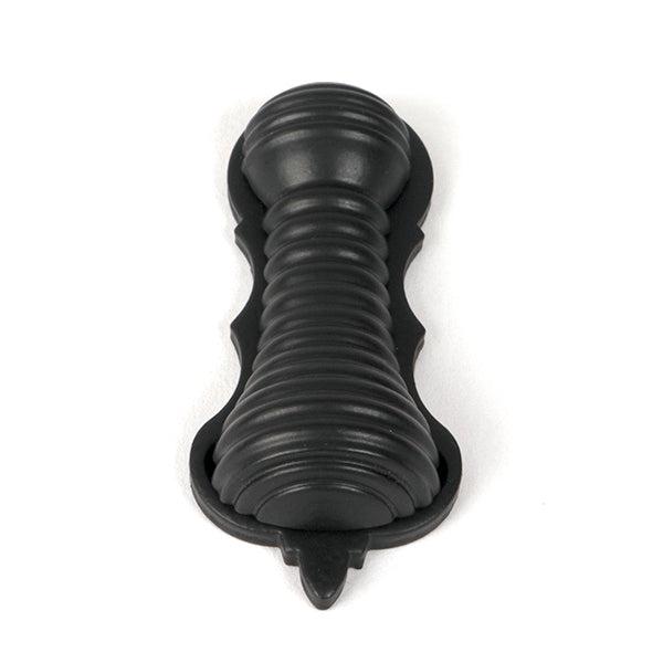 Matt Black Beehive Escutcheon | From The Anvil-Escutcheons-Yester Home