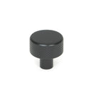 Matt Black Brompton Cabinet Knob - 25mm (No rose) | From The Anvil - Cabinet Knobs - From The Anvil - Yester Home