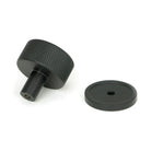 Matt Black Brompton Cabinet Knob - 32mm (Plain) | From The Anvil-Cabinet Knobs-Yester Home