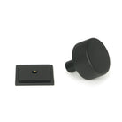Matt Black Brompton Cabinet Knob - 32mm (Square) | From The Anvil - Cabinet Knobs - From The Anvil - Yester Home