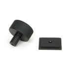 Matt Black Brompton Cabinet Knob - 32mm (Square) | From The Anvil - Cabinet Knobs - From The Anvil - Yester Home