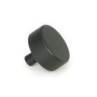Matt Black Brompton Cabinet Knob - 38mm (No rose) | From The Anvil-Cabinet Knobs-Yester Home
