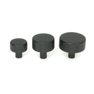 Matt Black Brompton Cabinet Knob - 38mm (No rose) | From The Anvil-Cabinet Knobs-Yester Home