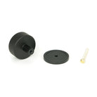 Matt Black Brompton Cabinet Knob - 38mm (Plain) | From The Anvil-Cabinet Knobs-Yester Home