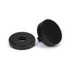 Matt Black Brompton Centre Door Knob (Art Deco) | From The Anvil - Centre Door Knobs - From The Anvil - Yester Home