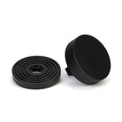 Matt Black Brompton Centre Door Knob (Beehive) | From The Anvil - Centre Door Knobs - From The Anvil - Yester Home