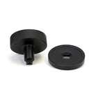 Matt Black Brompton Centre Door Knob (Plain) | From The Anvil - Centre Door Knobs - From The Anvil - Yester Home
