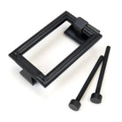 Matt Black Brompton Door Knocker | From The Anvil - Bolt-Through Door Knockers - From The Anvil - Yester Home