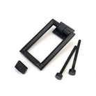 Matt Black Brompton Door Knocker | From The Anvil - Bolt-Through Door Knockers - From The Anvil - Yester Home