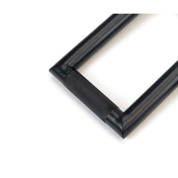 Matt Black Brompton Door Knocker | From The Anvil-Bolt-Through Door Knockers-Yester Home