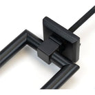Matt Black Brompton Door Knocker | From The Anvil-Bolt-Through Door Knockers-Yester Home