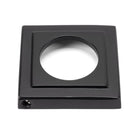 Matt Black Brompton Lever on Rose Set (Square) | From The Anvil-Concealed-Yester Home