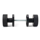 Matt Black Brompton Mortice/Rim Knob Set (Beehive) | From The Anvil - Mortice Knobs - From The Anvil - Yester Home