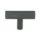 Matt Black Brompton T-Bar | From The Anvil-Cabinet Knobs-Yester Home