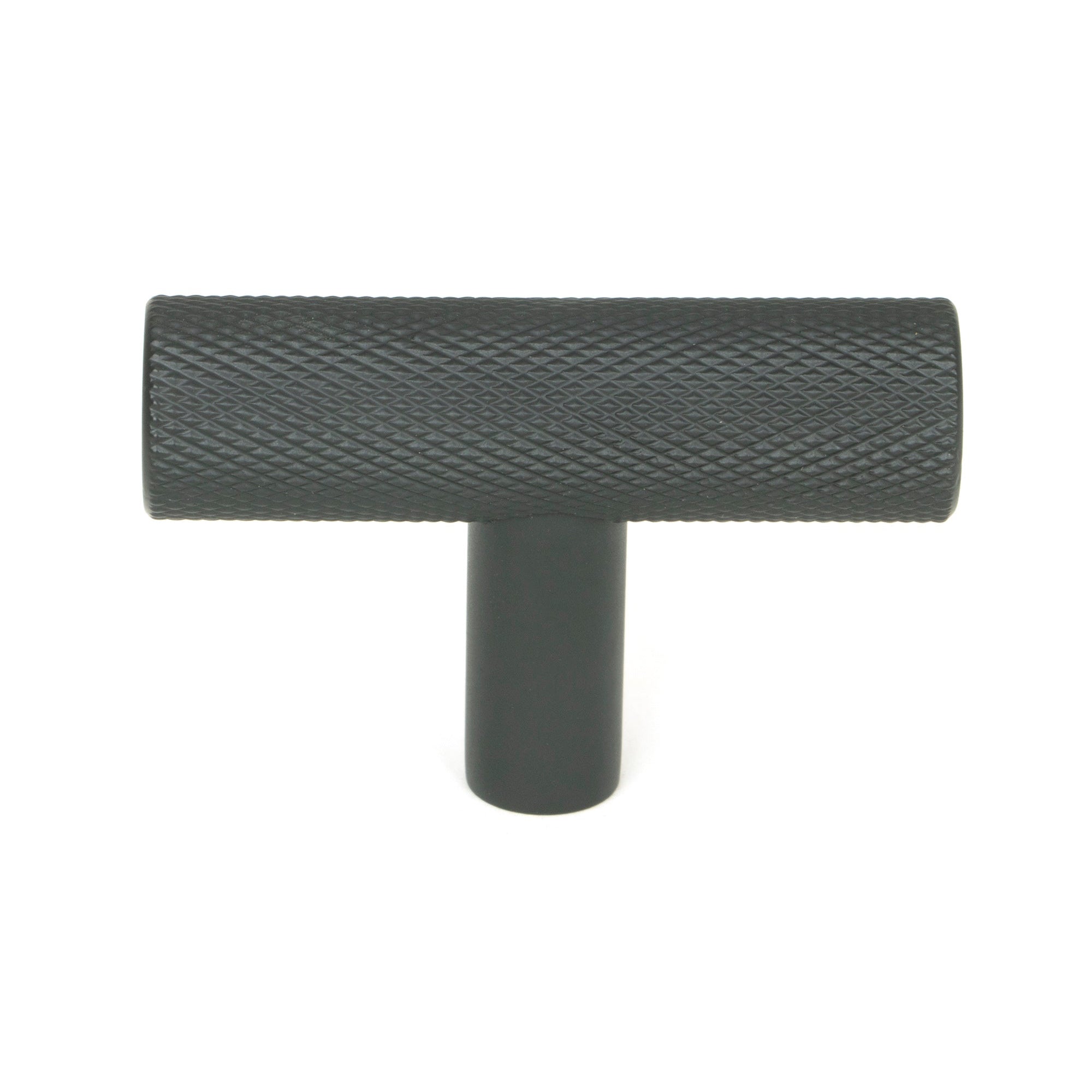 Matt Black Brompton T-Bar | From The Anvil-Cabinet Knobs-Yester Home