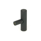 Matt Black Brompton T-Bar | From The Anvil-Cabinet Knobs-Yester Home