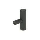 Matt Black Brompton T-Bar | From The Anvil-Cabinet Knobs-Yester Home