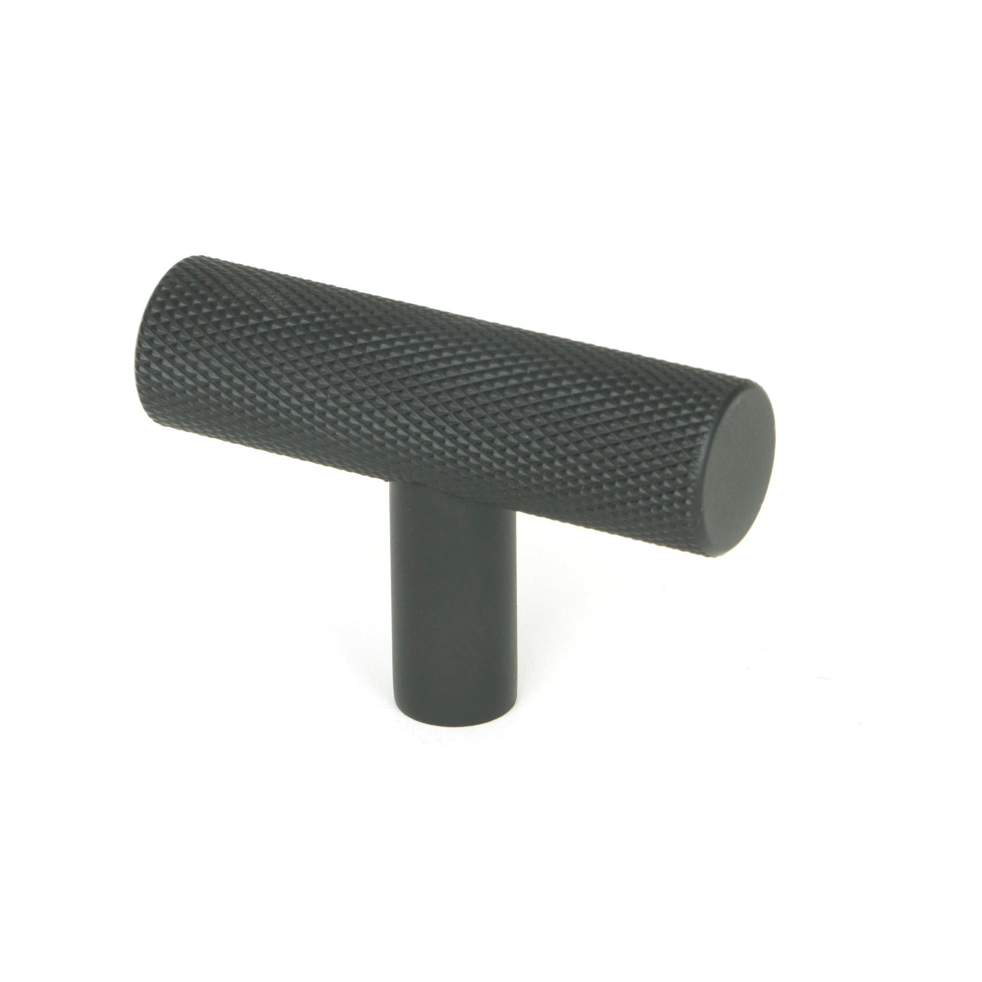 Matt Black Brompton T-Bar | From The Anvil - Cabinet Knobs - From The Anvil - Yester Home