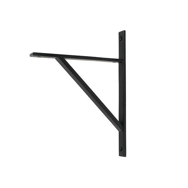 Matt Black Chalfont Shelf Bracket (260mm x 200mm) | From The Anvil-Shelf Brackets-Yester Home