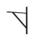 Matt Black Chalfont Shelf Bracket (260mm x 200mm) | From The Anvil-Shelf Brackets-Yester Home