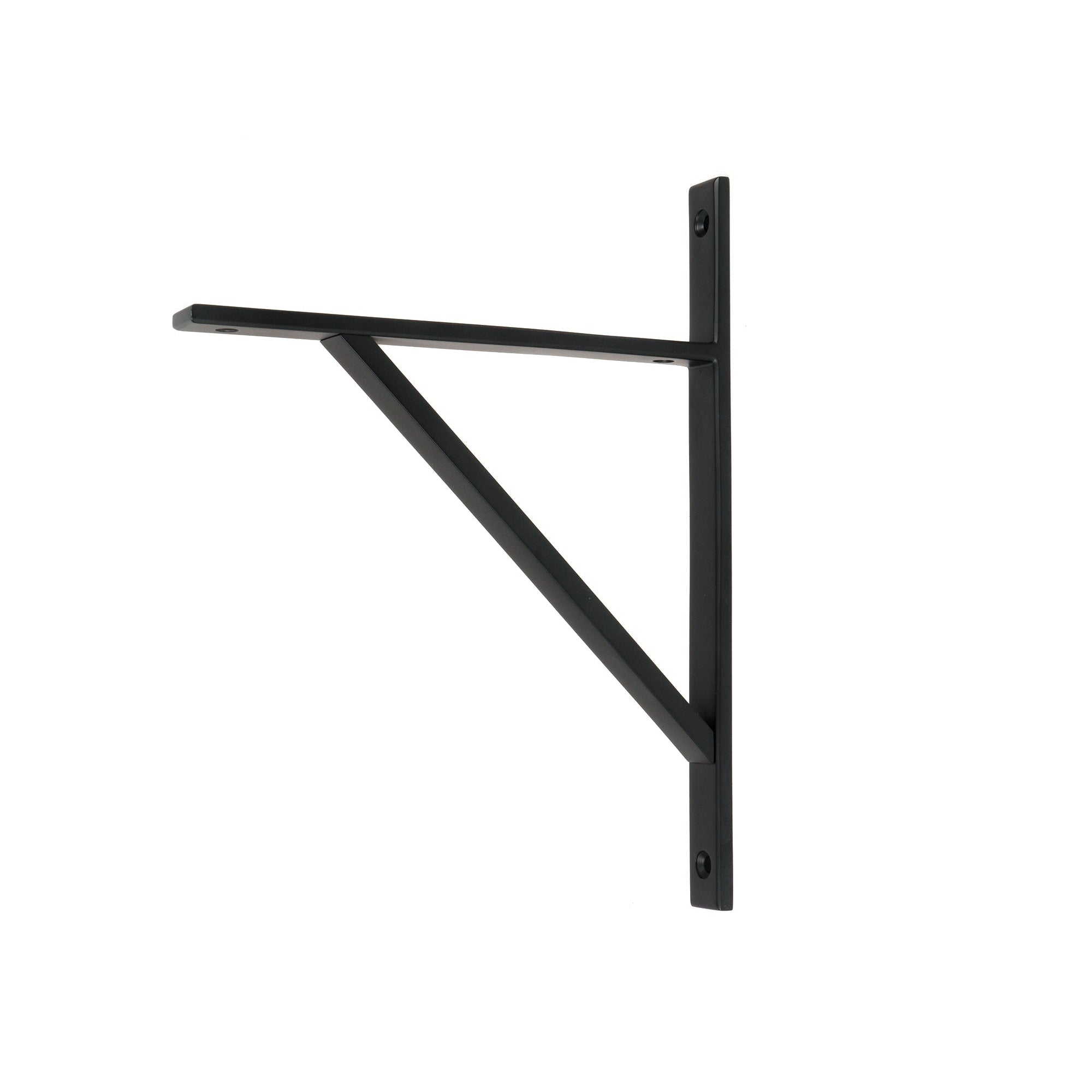 Matt Black Chalfont Shelf Bracket (260mm x 200mm) | From The Anvil-Shelf Brackets-Yester Home