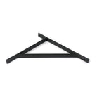 Matt Black Chalfont Shelf Bracket (314mm x 250mm) | From The Anvil-Shelf Brackets-Yester Home