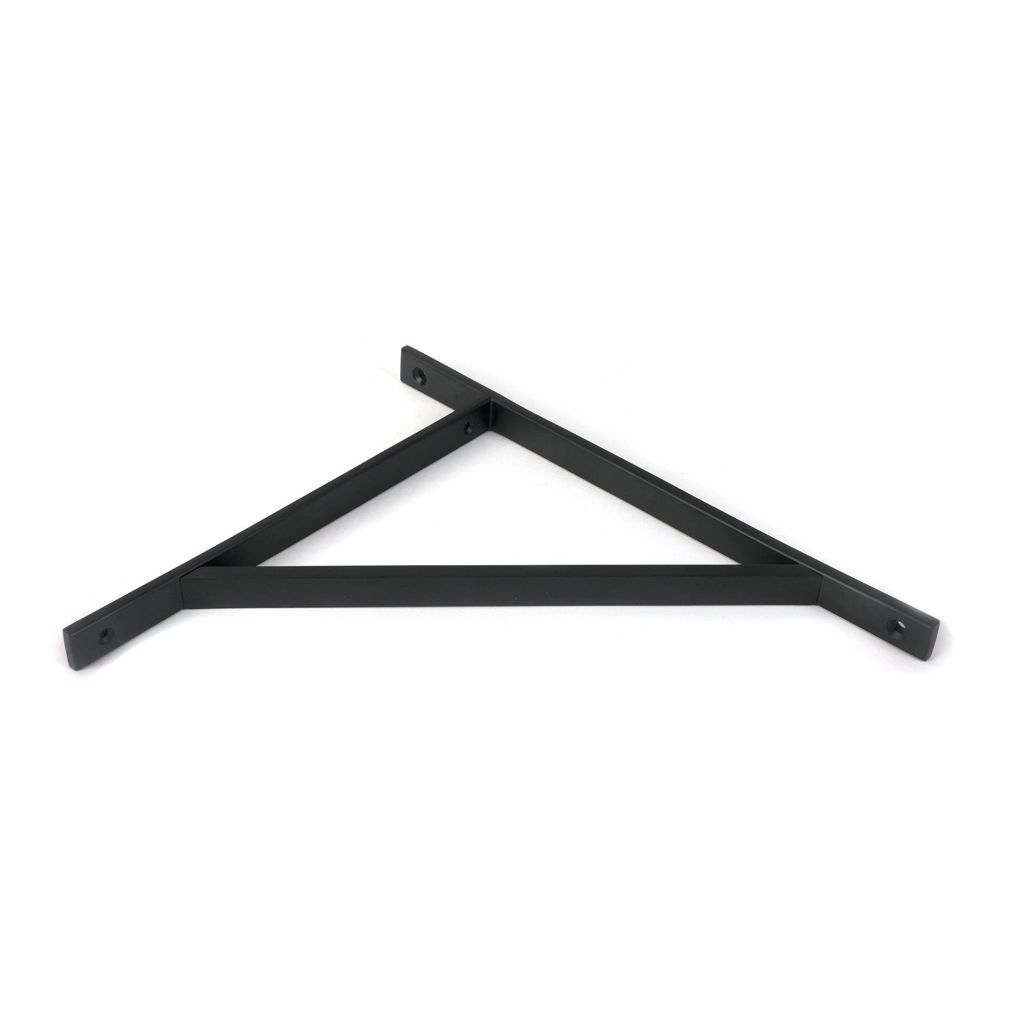 Matt Black Chalfont Shelf Bracket (314mm x 250mm) | From The Anvil-Shelf Brackets-Yester Home