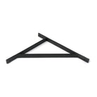 Matt Black Chalfont Shelf Bracket (314mm x 250mm) | From The Anvil-Shelf Brackets-Yester Home