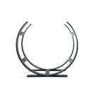 Matt Black Curved Log Holder - Large | From The Anvil-Log Holders-Yester Home
