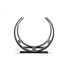 Matt Black Curved Log Holder - Small | From The Anvil - Log Holders - From The Anvil - Yester Home
