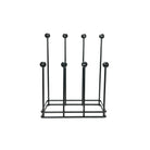 Matt Black Four Pair Boot Rack | From The Anvil-Boot Stands & Racks-Yester Home