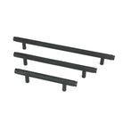 Matt Black Full Brompton Pull Handle - Large | From The Anvil - Pull Handles - From The Anvil - Yester Home