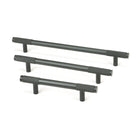 Matt Black Half Brompton Pull Handle - Large | From The Anvil - Pull Handles - From The Anvil - Yester Home