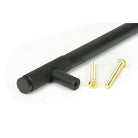 Matt Black Half Brompton Pull Handle - Large | From The Anvil-Pull Handles-Yester Home