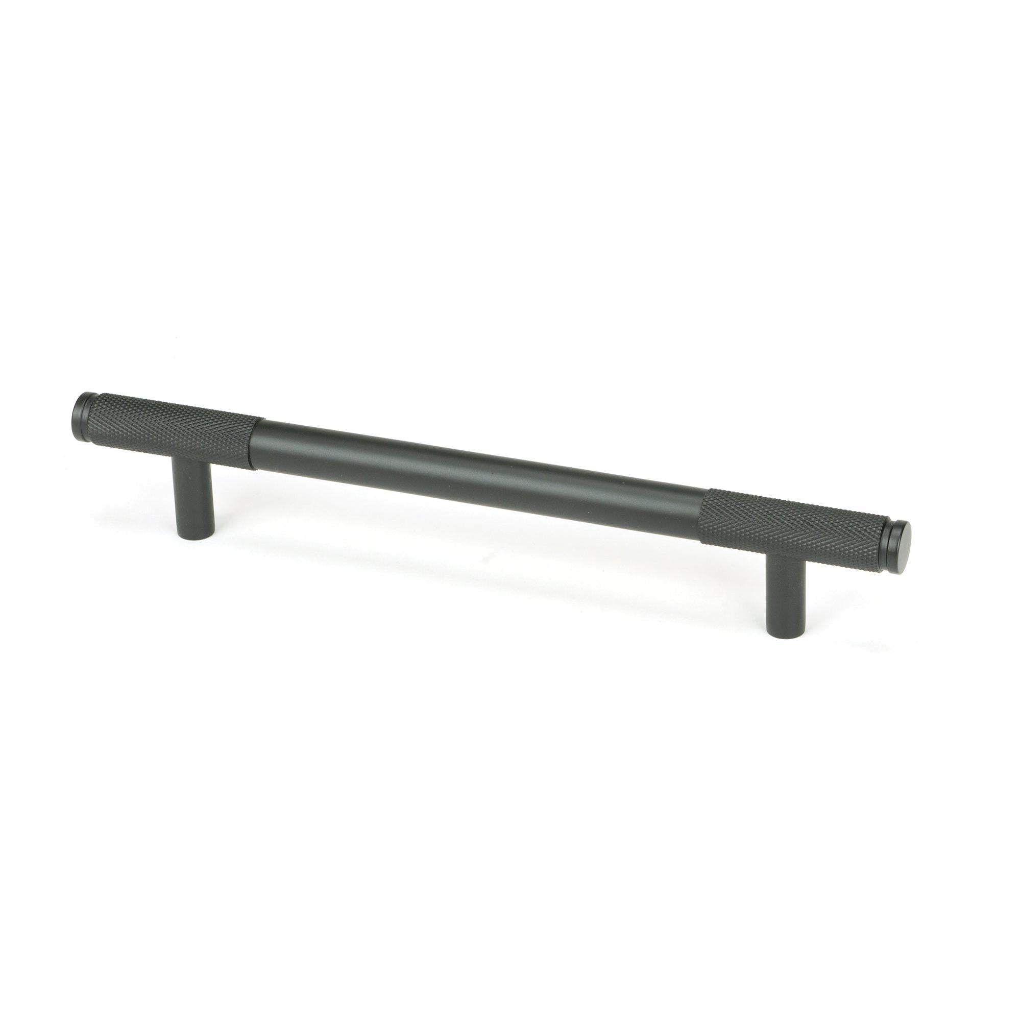Matt Black Half Brompton Pull Handle - Medium | From The Anvil - Pull Handles - From The Anvil - Yester Home