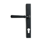Matt Black Hammered Newbury Slimline Espag. Lock Set | From The Anvil-Espagnolette-Yester Home