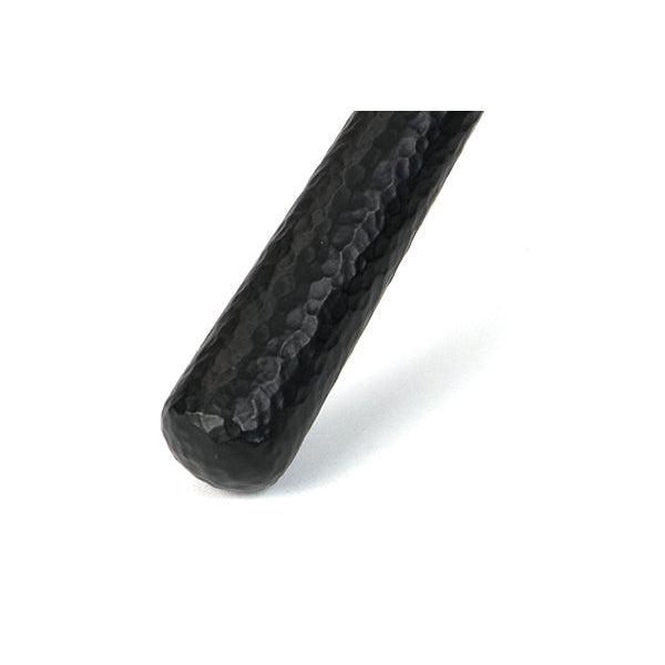 Matt Black Hammered Newbury Slimline Espag. Lock Set | From The Anvil-Espagnolette-Yester Home