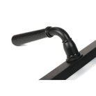 Matt Black Hammered Newbury Slimline Espag. Lock Set | From The Anvil-Espagnolette-Yester Home
