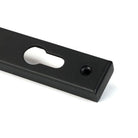 Matt Black Hammered Newbury Slimline Espag. Lock Set | From The Anvil-Espagnolette-Yester Home