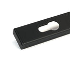 Matt Black Hammered Newbury Slimline Espag. Lock Set | From The Anvil-Espagnolette-Yester Home