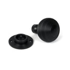 Matt Black Heavy Beehive Mortice/Rim Knob Set | From The Anvil - Mortice Knobs - From The Anvil - Yester Home