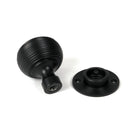 Matt Black Heavy Beehive Mortice/Rim Knob Set | From The Anvil - Mortice Knobs - From The Anvil - Yester Home