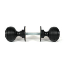 Matt Black Heavy Beehive Mortice/Rim Knob Set | From The Anvil - Mortice Knobs - From The Anvil - Yester Home