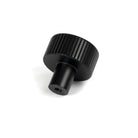 Matt Black Judd Cabinet Knob - 25mm (No rose) | From The Anvil-Cabinet Knobs-Yester Home